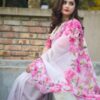 প্রিমিয়াম চান্দেরি সিল্ক শাড়ি + ব্লাউজ পিচ - Image 2