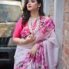 প্রিমিয়াম চান্দেরি সিল্ক শাড়ি + ব্লাউজ পিচ