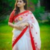 প্রিমিয়াম সিল্ক শাড়ী + ব্লাউজ পিচ - Image 4